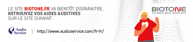 Découvrez la gamme complète Biotone : appareils auditifs, équipements professionnels, entretien et performance auditive et hygiène et téléphonie.